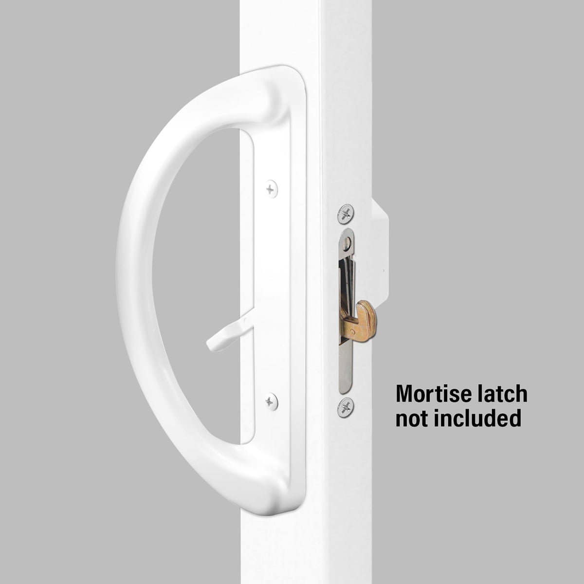 PRIME-LINE Mortise Sliding Patio Door Handle Set, Non-Keyed