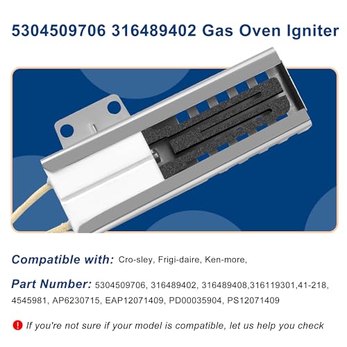 Model 790 Oven Igniter, 5304509706 Gas Oven Igniter for Gas Stove