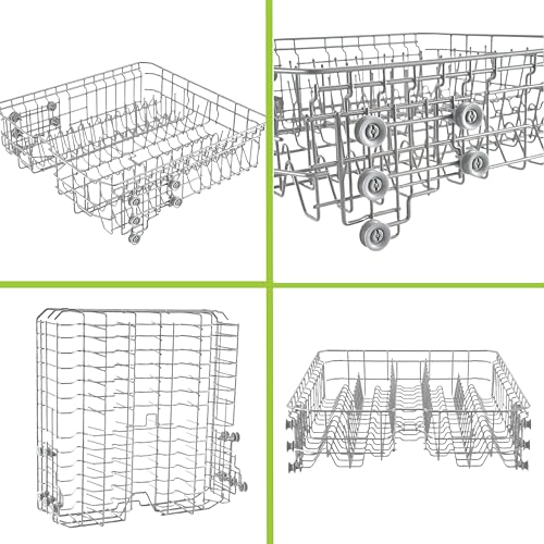【𝟮𝟬𝟮𝟲 𝙐𝙥𝙜𝙧𝙖𝙙𝙚𝙙】DD82-01074A Middle DishRack (20.6″D*22.4″W) Assembly Dishwasher Replacement - Fit For Samsung Dishwasher Parts DW80R5061,DW80R5060,DW80K7050UG,DW80K5050US Series