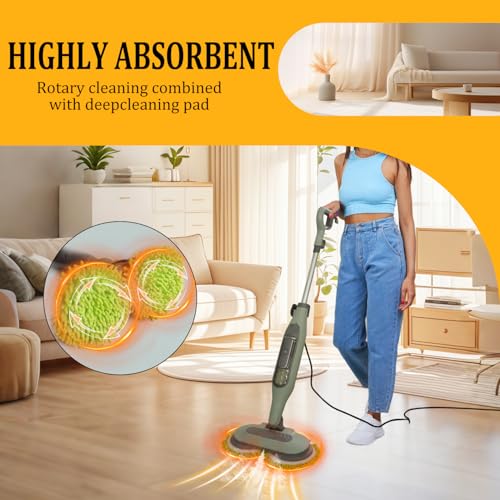 HXZIYI S7000/S8201 Steam and scrub Mop Replacement Pads