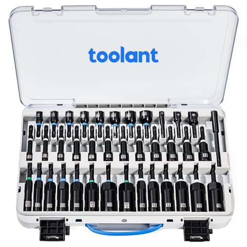 toolant Magnetic Nut Driver Set, 38-Piece