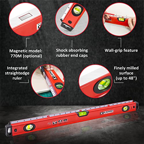 Kapro - 770 Exodus Ruler Level - 48 Inch