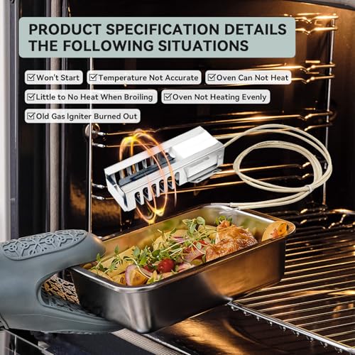 5303935066 Gas Range Oven Igniter for Frigidaire, Kenmore, 3203706 AP205013