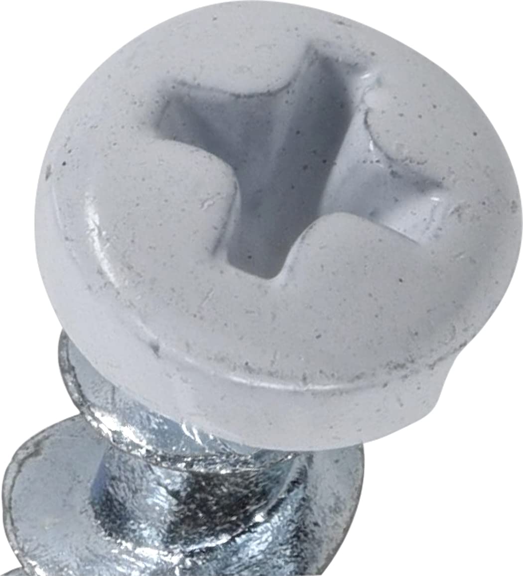 Hillman Borefast Drywall Anchors, 1-1/2in Pan Head, 75 Pack, White