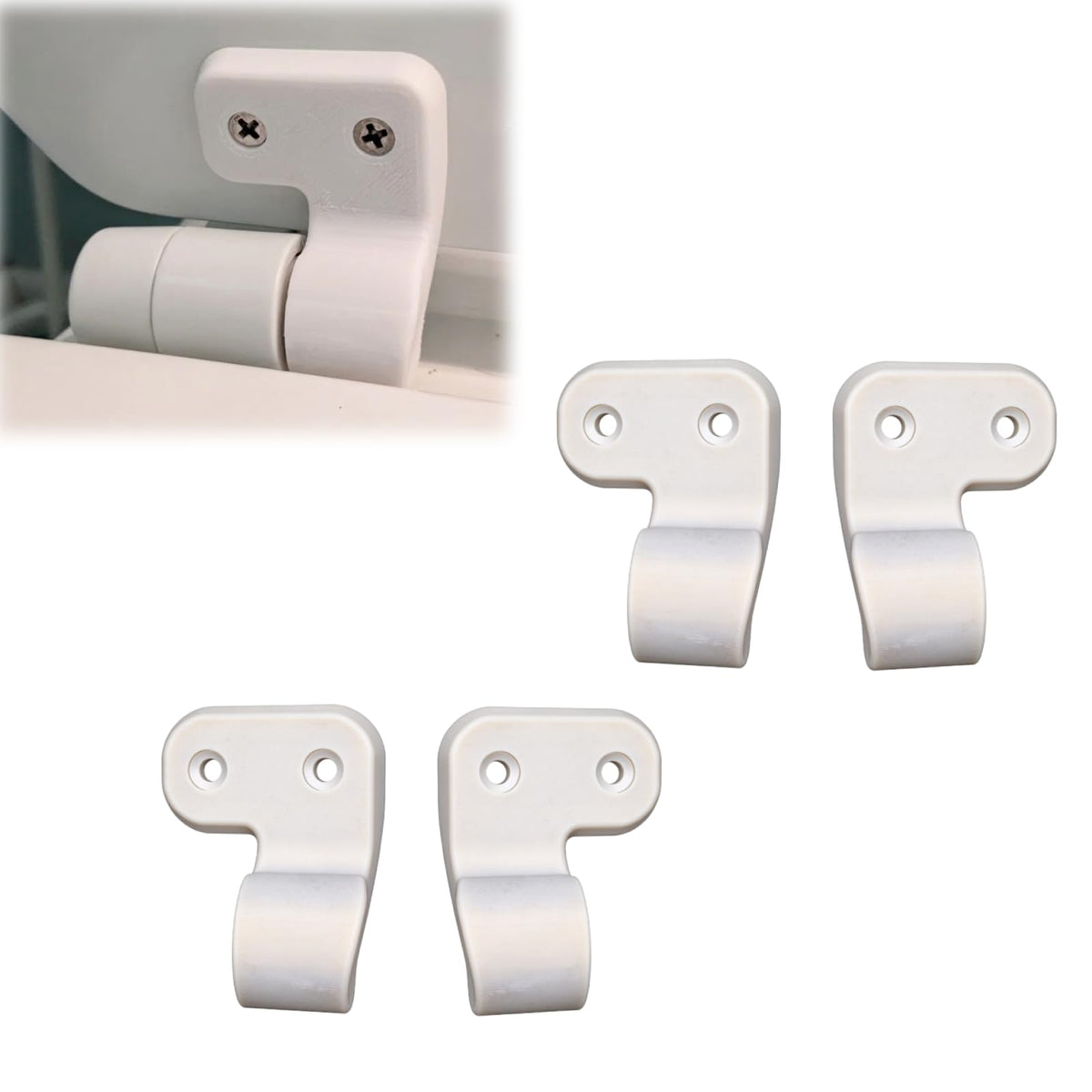 KGEORTM Hinge Compatible with Kohler Soft-Close Toilet Seat Cover