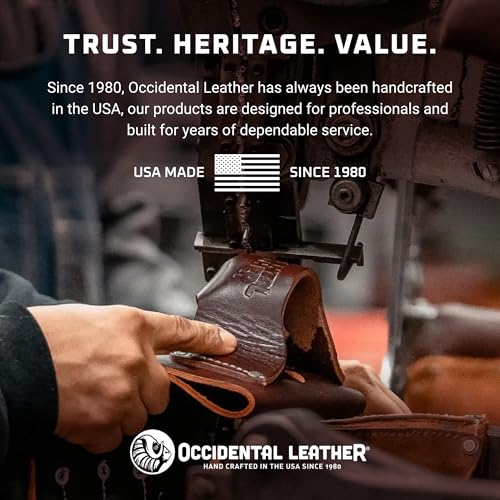 Occidental Leather Stronghold Light Suspenders - Ultra-Light Industrial Nylon Suspension Set - Includes Convenient Pockets - Made in USA
