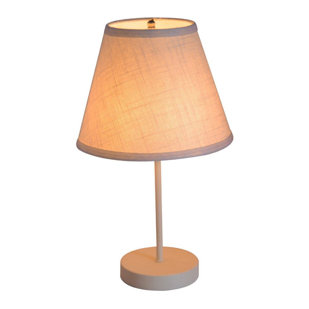Barrel White Small Lamp Shade for Table Lamps Replacement, 5x9x7 Inch