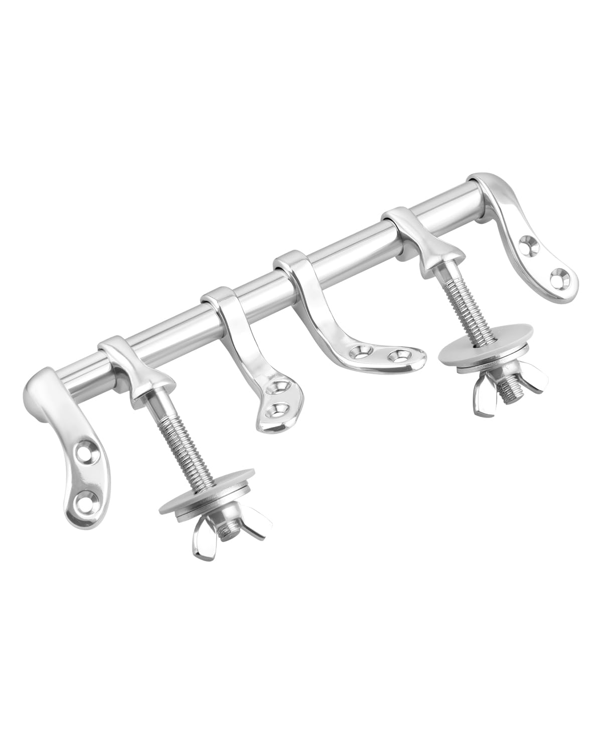 Toilet Seat Hinges Replacement Parts Fit for Wood Toilet Seats 140mm