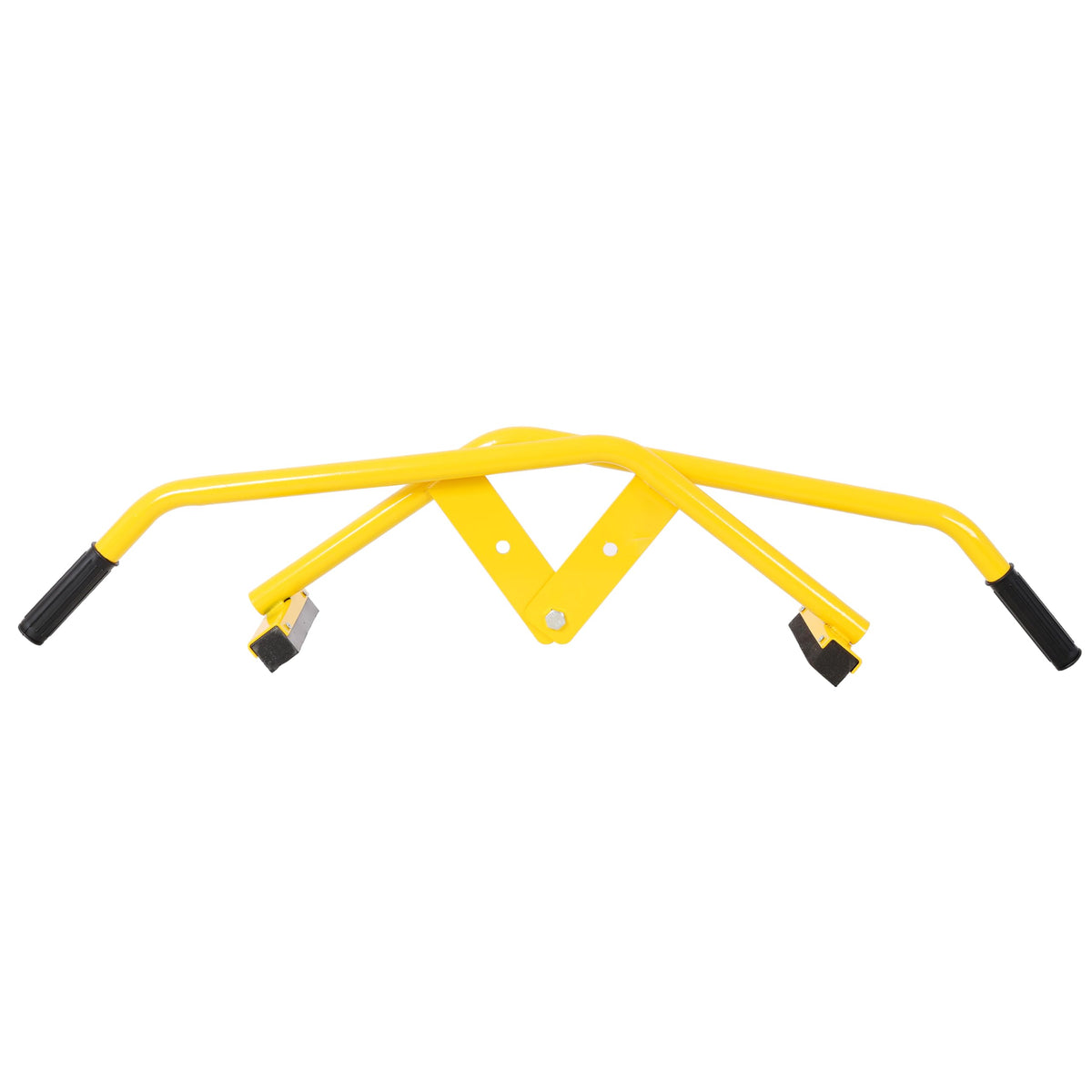 Steel Curb Stone Tongs 24” Heavy Duty Concrete Block Lifting Gripping Pliers Offset Design Curb Lifter Tool for Paver Stone Bricks Installation 220 lbs Capacity Yellow