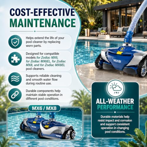 Replacement Tune-Up Kit Fit forZodiac MX6 MX8 MX6EL MX8EL Pool Cleaners