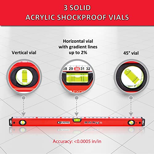 Kapro - 770 Exodus Ruler Level - 48 Inch