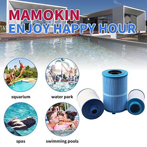 Mamokin 303279 Hot Tub Filter Replaces Filbur FC-2402, 5CH-37, PFF42TC-P4, 78460 and Lifesmart, AquaTerra, Fantasy, Freeflow, Simplicity, Bermuda, Aspire, Azure, Spa Filter-2 Pack