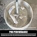 LEVEL5 Drywall Mud Mixer, 32" Shaft 7" Head, Pro-Grade, Extra Long Drill Attachment Paddle, 5-292