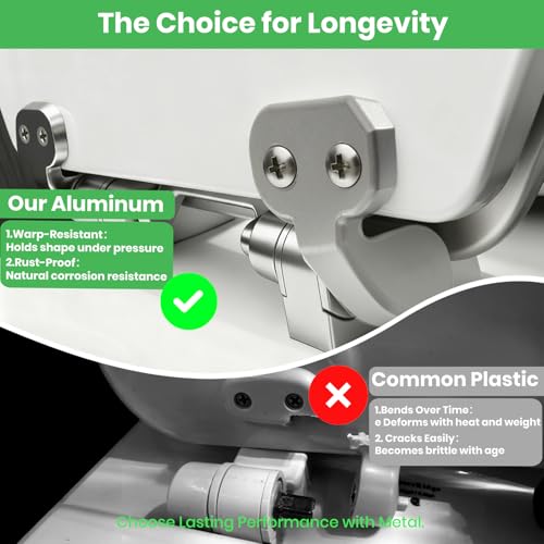 Metal Toilet Seat Hinge Replacement for Bemis Nextstep Right-Side