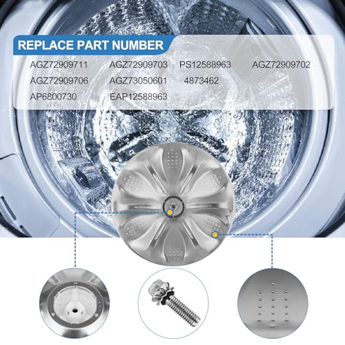 AGZ72909711 Agitator Plate without Washer Pulsator