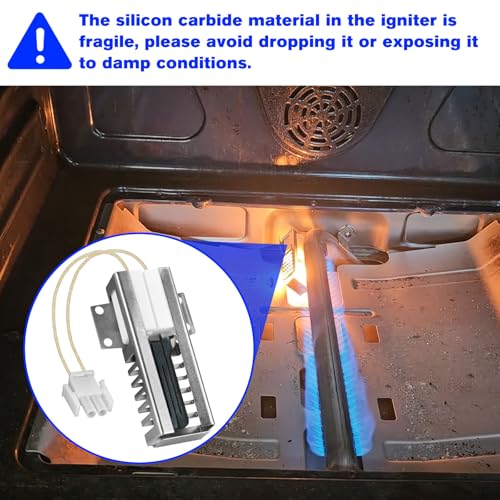 RO6G WB13K21 Oven Igniter for GE Sam-Sung Hotpoint Kenmore Gas Oven Igniter