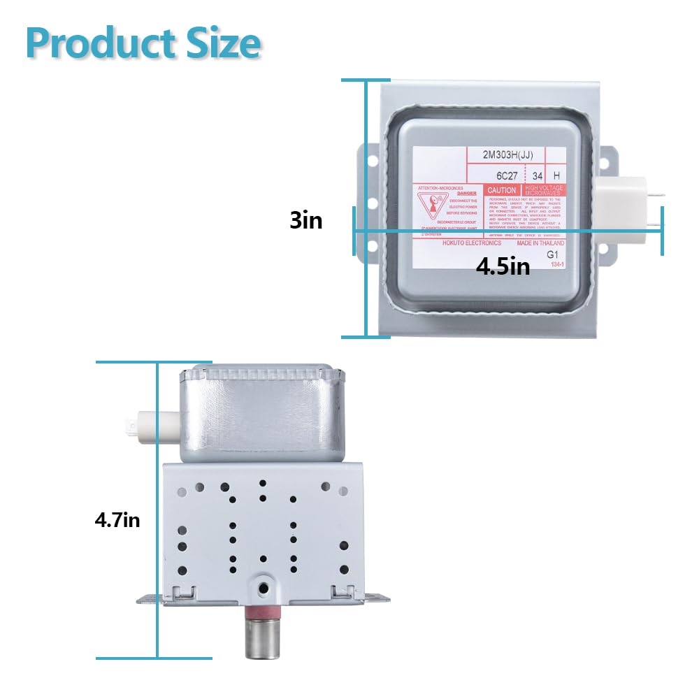 [1080W] 2M303H 2M303H(MG) Microwave Oven Magnetron Replacement