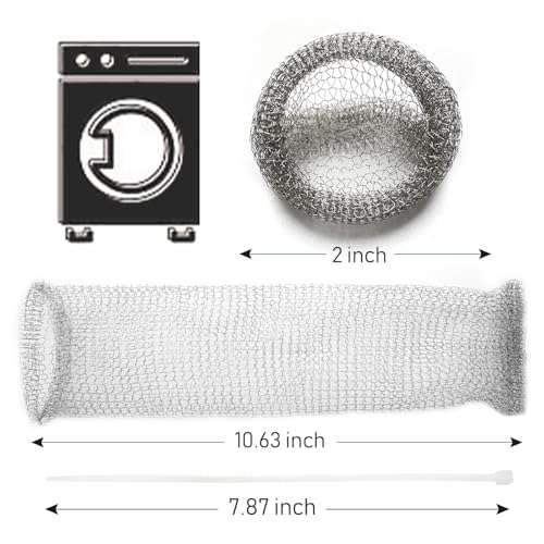 24 PCS Washing Machine Drain Lint Trap, Lint Traps
