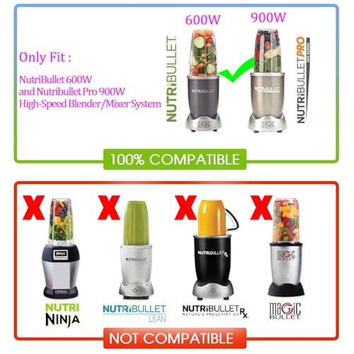 Replacement Blender Blade Parts for NutriBullet 600w 900w Blender