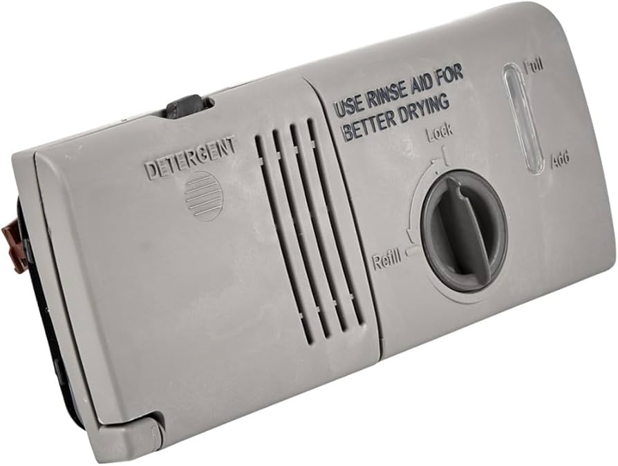 Whirlpool Dishwasher Detergent Dispenser (replaces W10224430, WPW10195411) WPW10224430