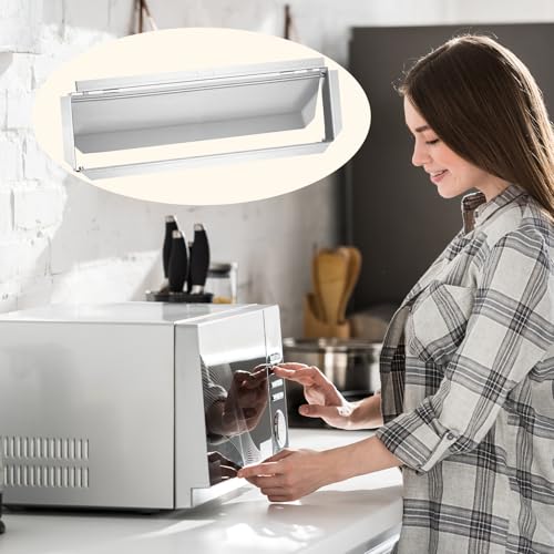 Otoolling Microwave Exhaust Vent Kit Microwaves Vent Damper Compatible with Samsung, Ge, Hotpoint Microwave