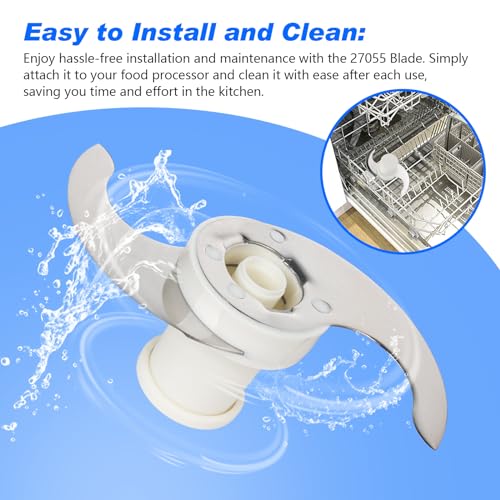 Anlvxin 27055 Stainless Steel S Blade Food Processor Part