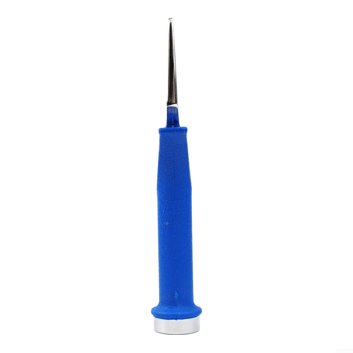 Shophubio for professional Carpet Fitting Bolster Chisel for Stair Installation, Tack Strip Tool with Non Slip Shock Absorbing Handle, Chrome