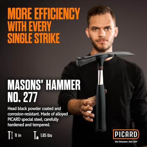 Picard 0027700 Masons hammer 1.323 lb berlin pattern