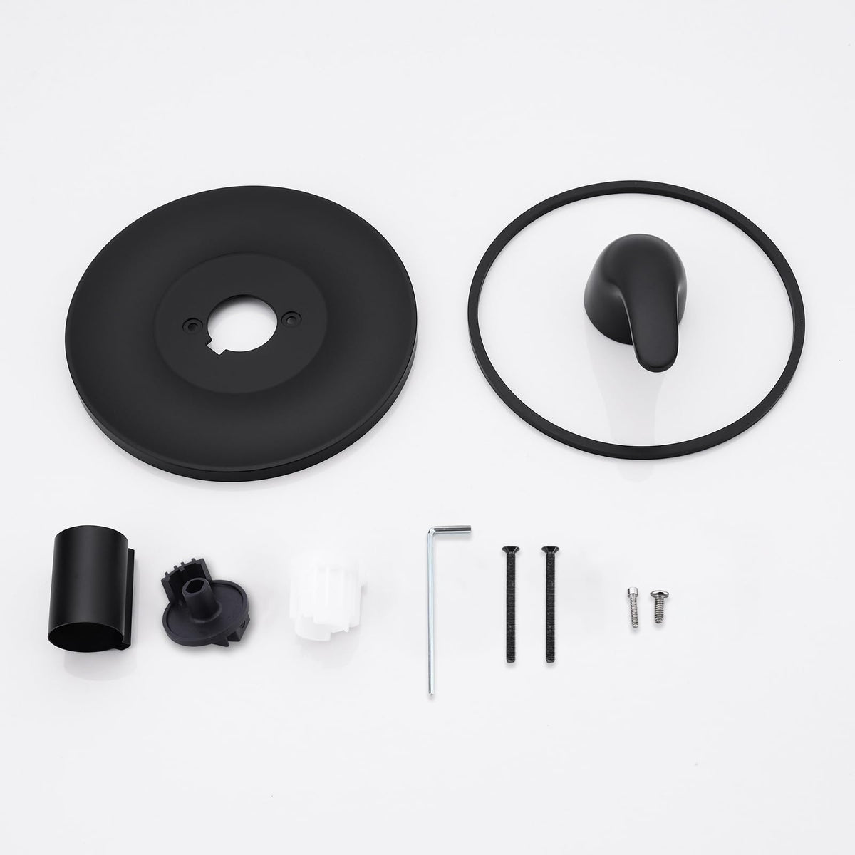 Replacement for Moen Posi-Temp Valve Trim Kit, Matte Black Shower Trim Kit
