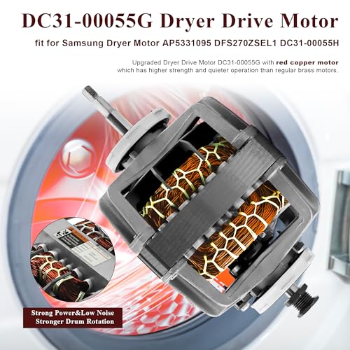 DC31-00055G DFS270ZSEL1 Dryer Motor Fit for Samsun