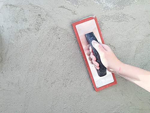 Edward Tools Rubber Sponge Float - 10” x 4” x 5/8” - Flat for Masonry, Concrete, Drywall, Stucco or Grout - Fine Texture Rubber Sponge Pad