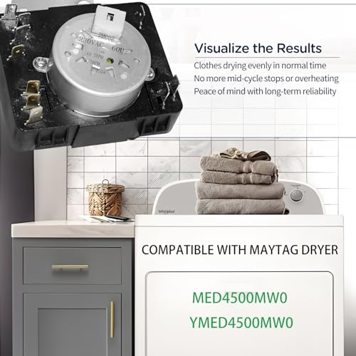 W11566735 W11685947 Dryer Timer Compatible with Ma