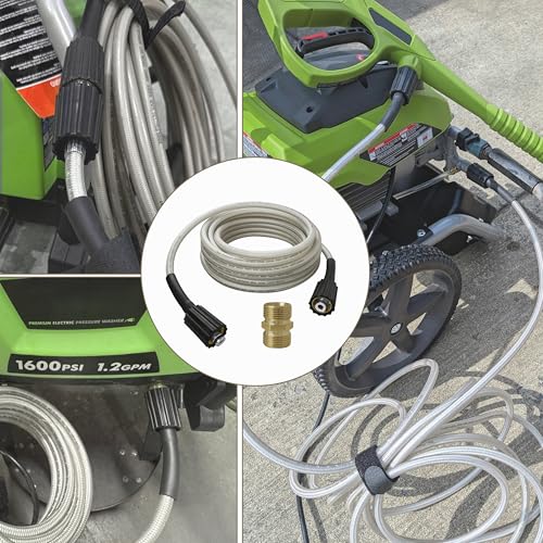 25ft Pressure Washer Hose for Ryobi Power Washer Replacement Part#308835065