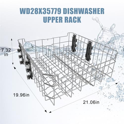 WD28X35779 WD28X30219 Dishwasher Upper Rack Compat