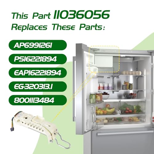 OEM 11036056 Ice Maker Compatible with Bosch Therm
