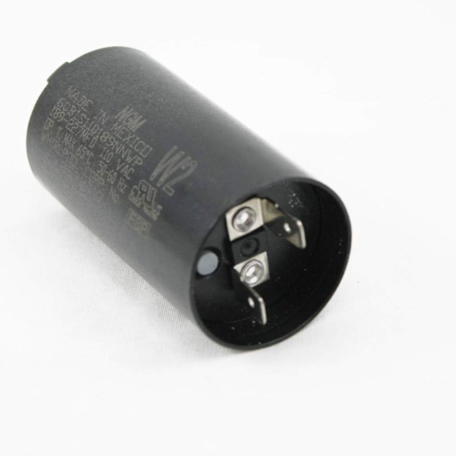 Whirlpool Washer Start Capacitor (replaces 8572717) WP8572717