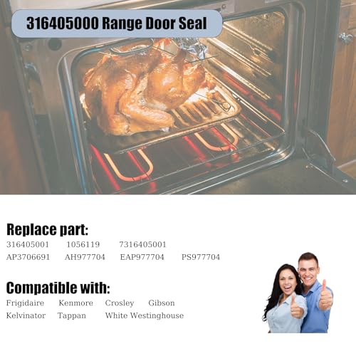 316405000 Range Oven Door Gasket Seal (16 Mounting