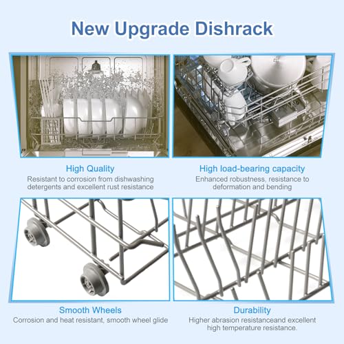 DD82-01384A Dishwasher Lower Rack Replacement for 