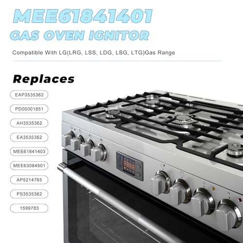 MEE61841401 Oven Igniter Replacement for LG LRG3095ST LRG3061ST LSG4513ST