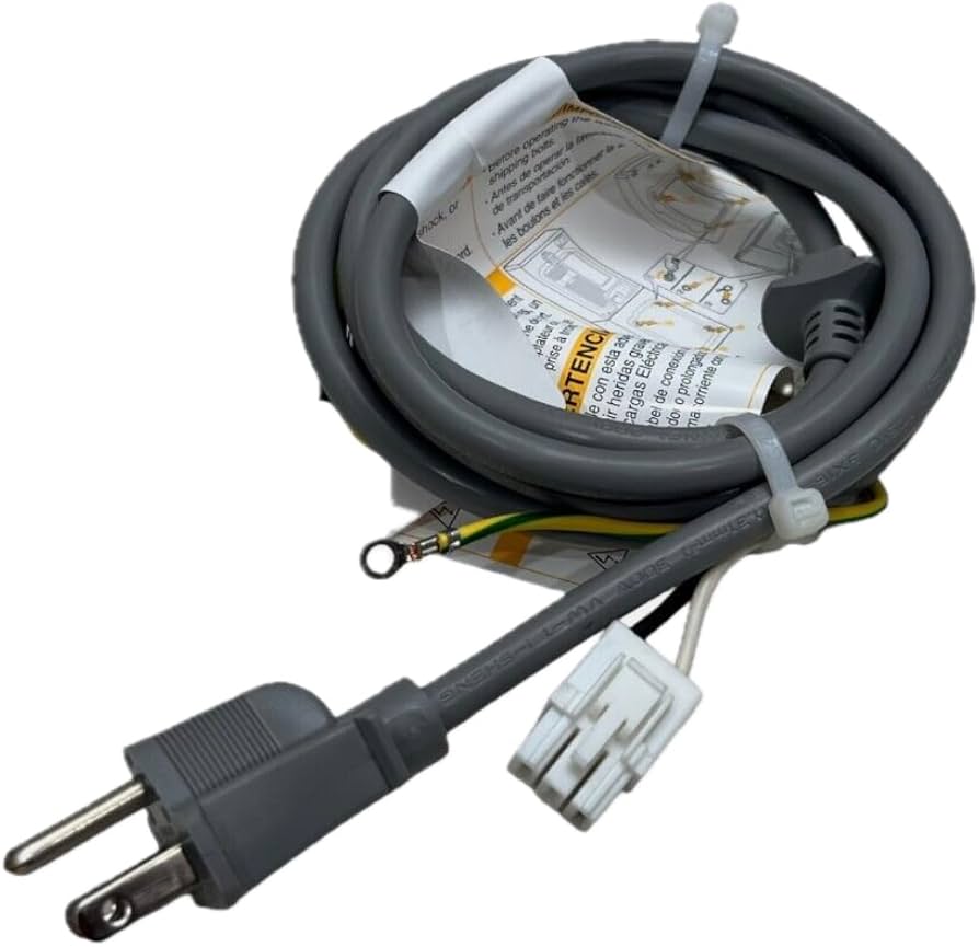 LG Washer Power Cord (replaces 6411ER1005K, EAD40521423, EAD40521471) EAD40521449
