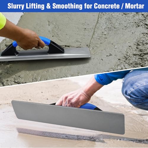 Konvixon Cast Magnesium Float, 16 x 3-1/2" Beveled End Concrete Hand Float