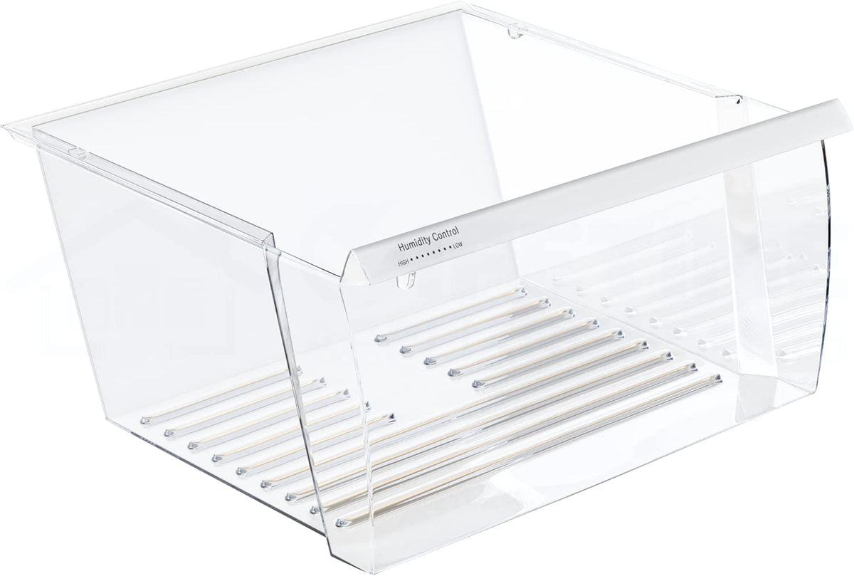 Upgraded Lifetime Appliance Parts 2188656 Crisper Bin (Upper) Compatible with Whirlpool Refrigerator, Fridge Drawers, Kenmore Refrigerator Parts, Whirlpool Shelf Replacement - WP2188656