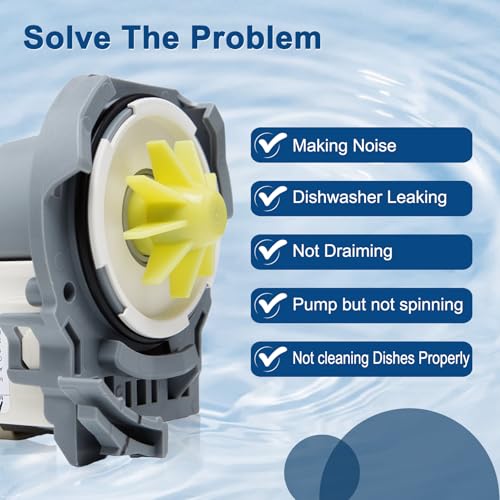 W10876537 W10724439 Dishwasher Drain Pump