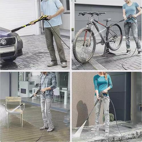 3/8" Pressure Washer Hose, 20FT Power Washer Hose High Pressure Hose Replacement Hose 3/8 Inch Quick Connect for Power Washer