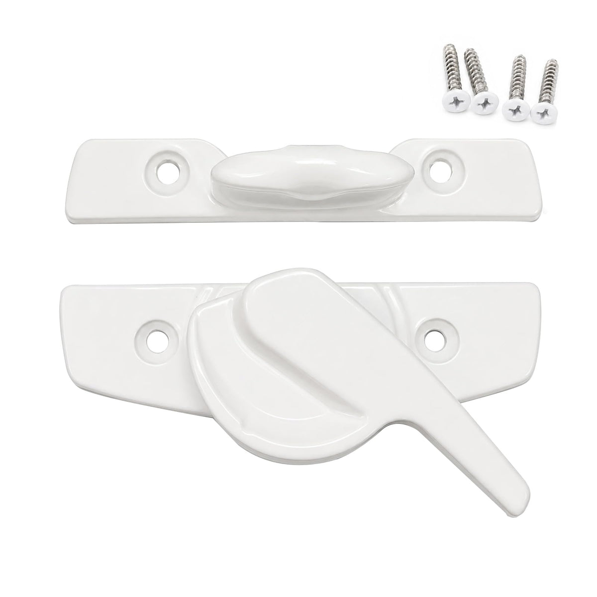 Metal Window Lock Replacement for Andersen, Upgraded Sash Lock and Keeper