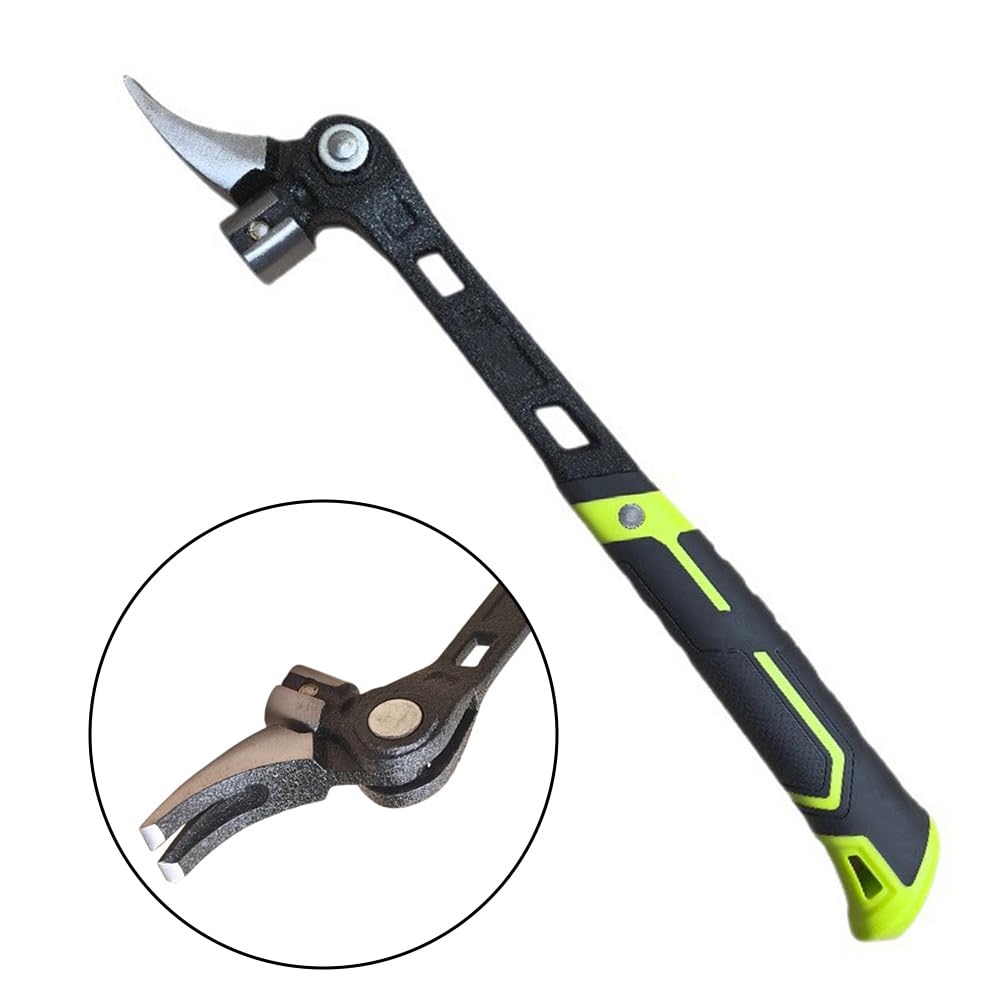 Adjustable Claw Hammer, 32 oz, 45# Carbon Steel Forged, Magnetic, 13.98''
