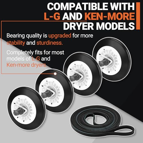 Upgraded Dryer Repair Kit Fits for LG. Kenmore. Ga
