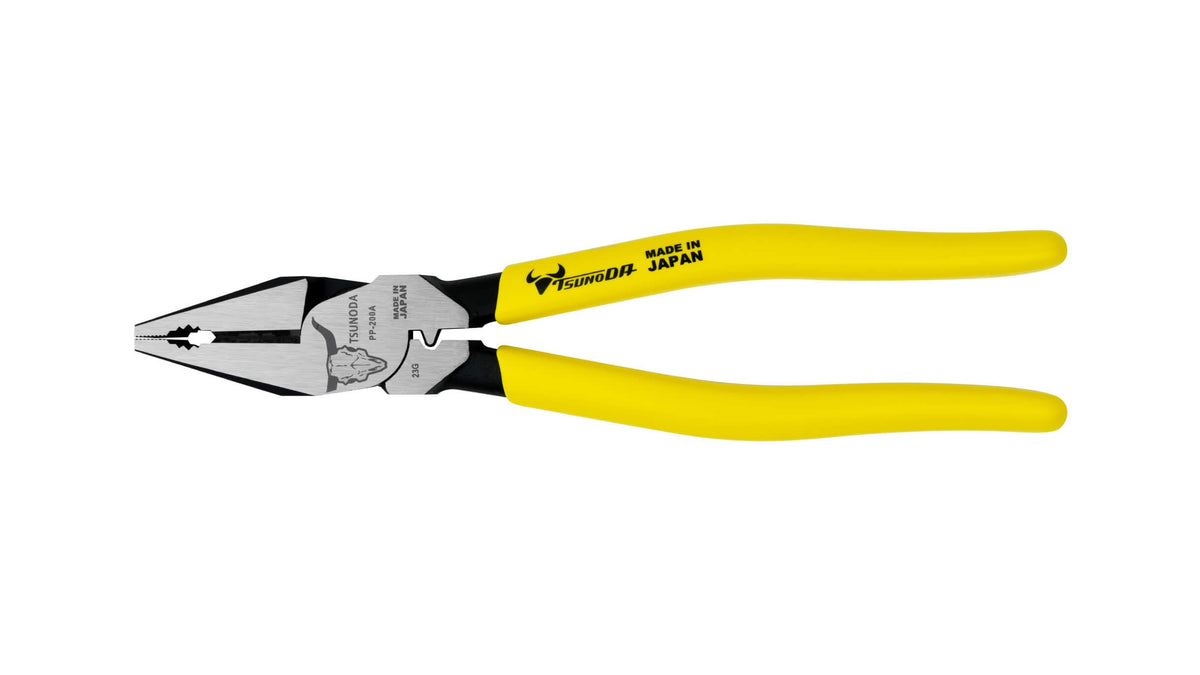 Tsunoda PP-200A, High-Leverage Combination Pliers 8-inches (200mm)