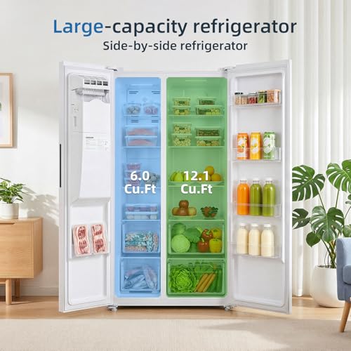 Antarctic Star 18.1 Cu.Ft 2 Door Freezer Refrigera