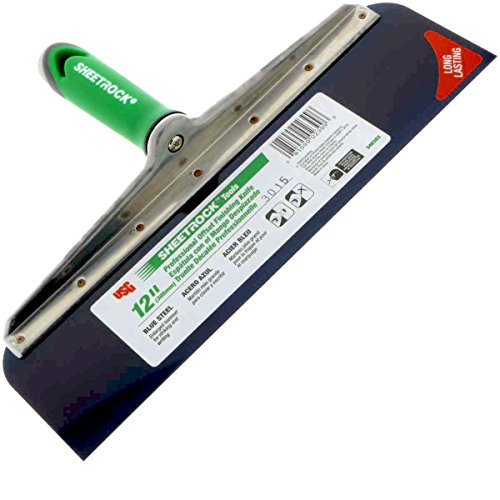 USG Sheetrock 2-Piece Offset Drywall Taping Knife Set - 10" and 12" w/Blue Steel Blade